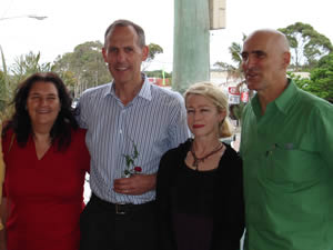 Bob Brown Speaks at Community Centre  in Byron Bay